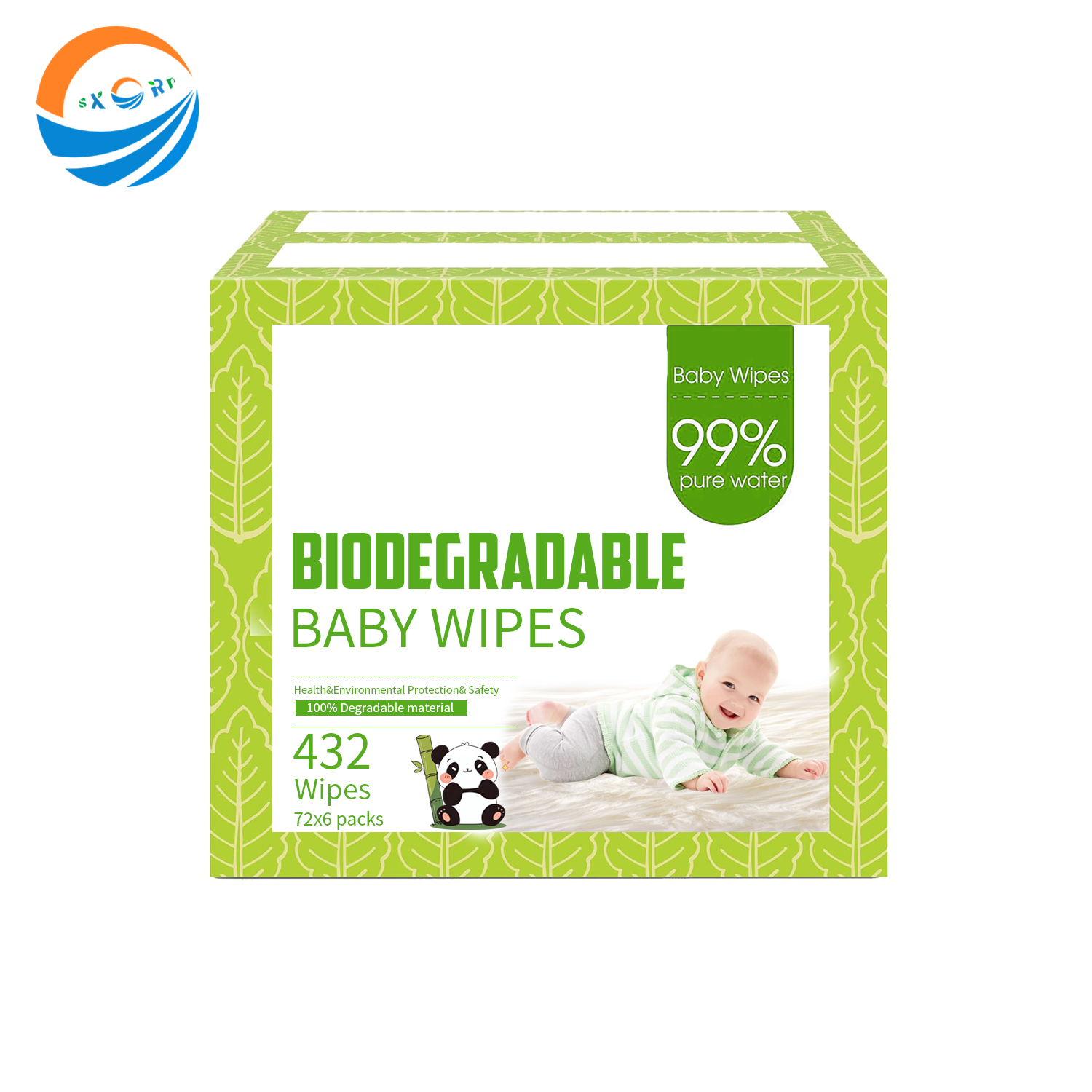 Bamboo Water Wipes &ndash; 99% Biodegradable & Organic
