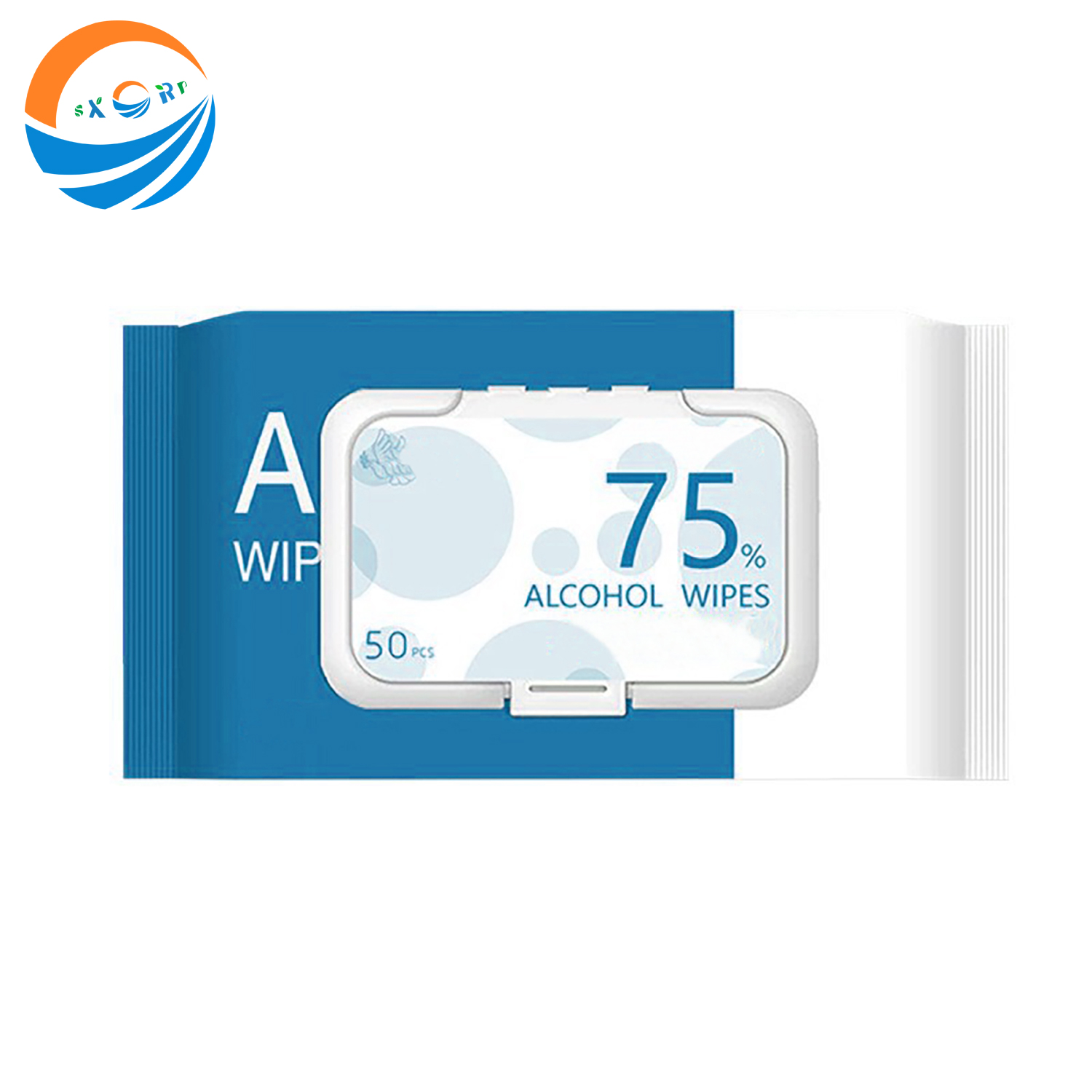 Alcohol Wipes 75% Medical-Grade with Aloe & Vitamin E