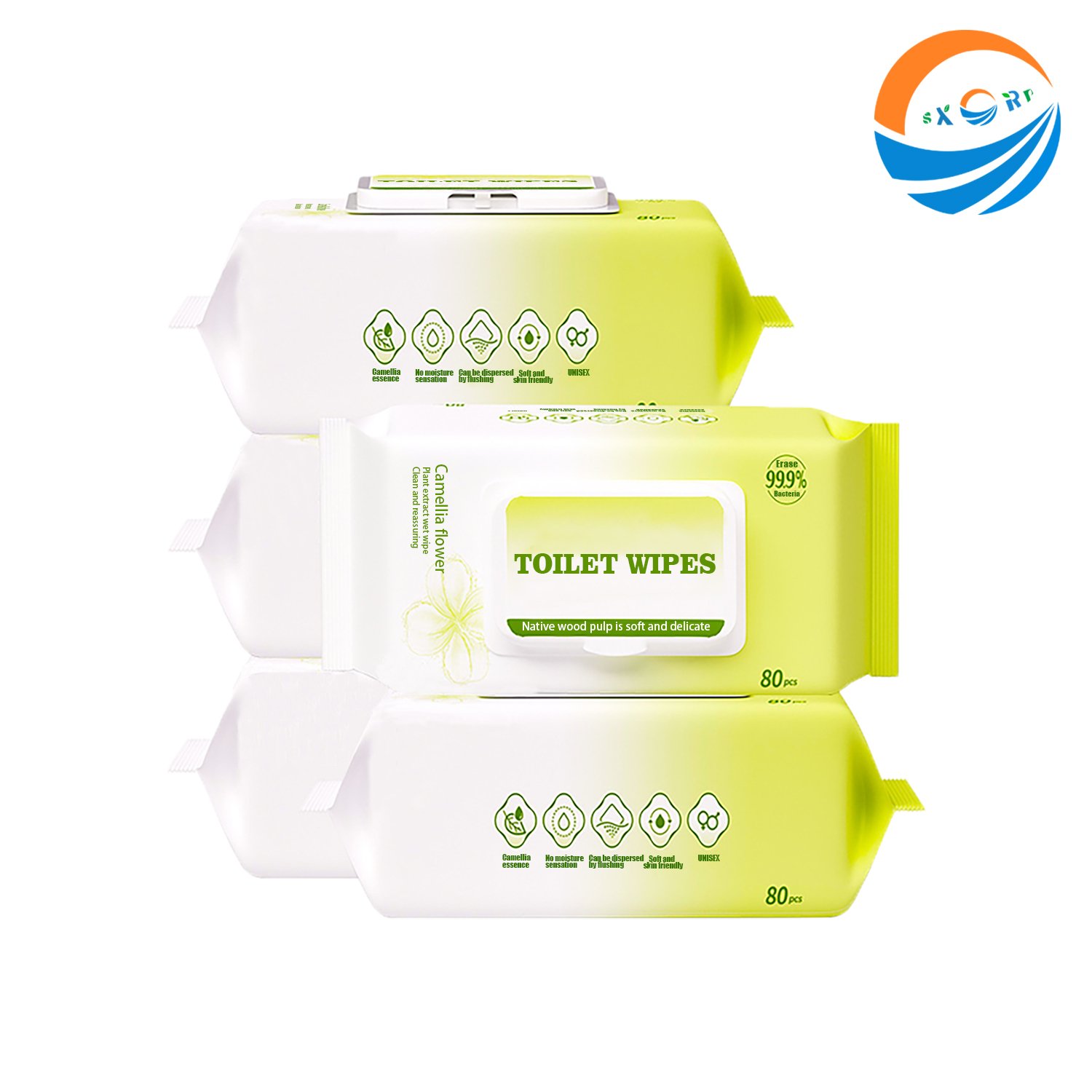 Flushable Biodegradable Water Wipes &ndash; Gentle & Eco-Friendly