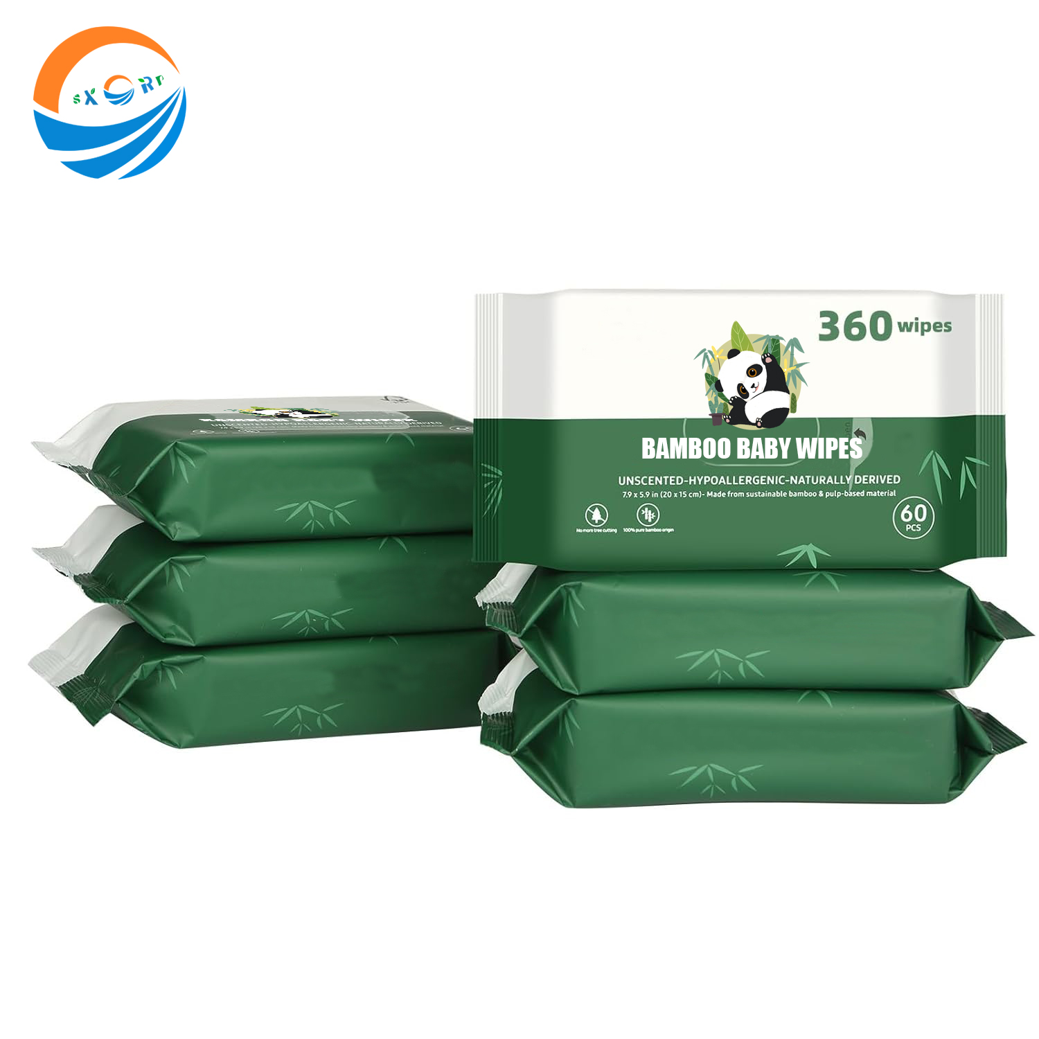 Biodegradable Bamboo Baby Wipes - Gentle & Eco-Friendly