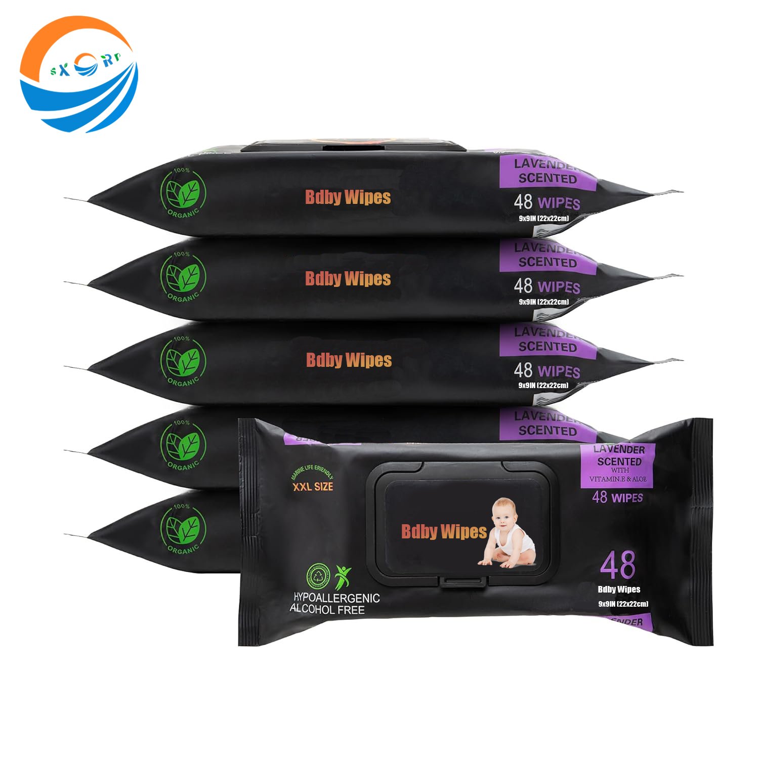 Natural Hypoallergenic Baby Wipes &ndash; Bulk Sensitive Pack