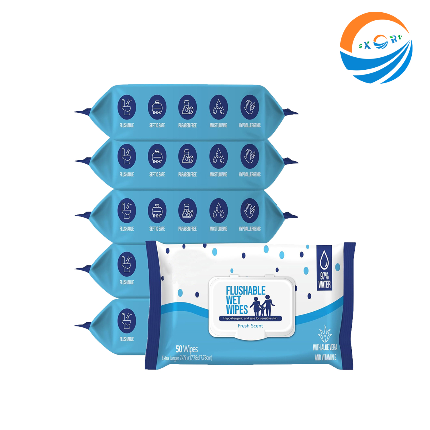 Eco-Friendly Flushable Wipes &ndash; Gentle on Your Skin