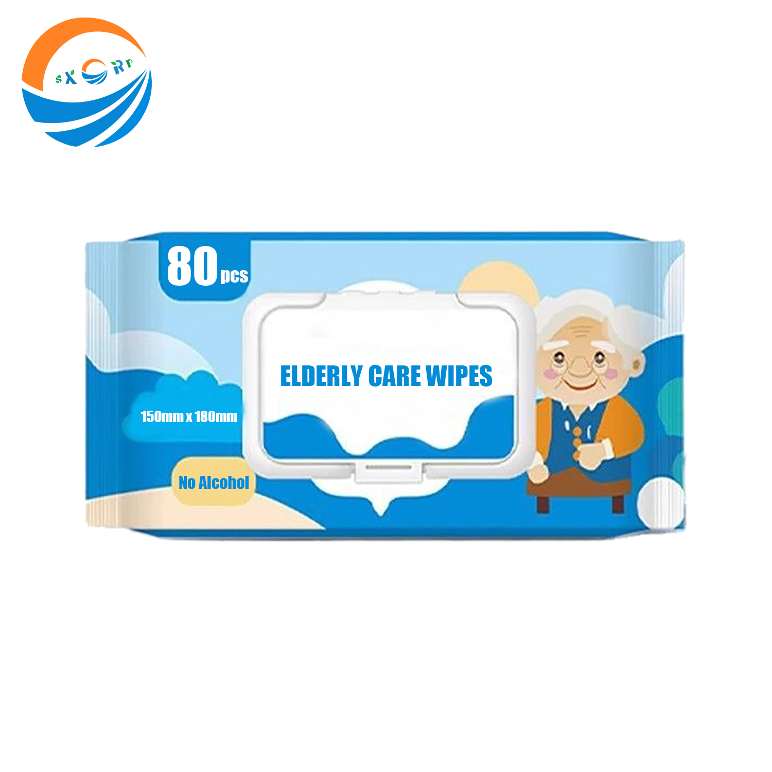 Organic Elderly Care Wipes &ndash; Gentle on Sensitive Skin