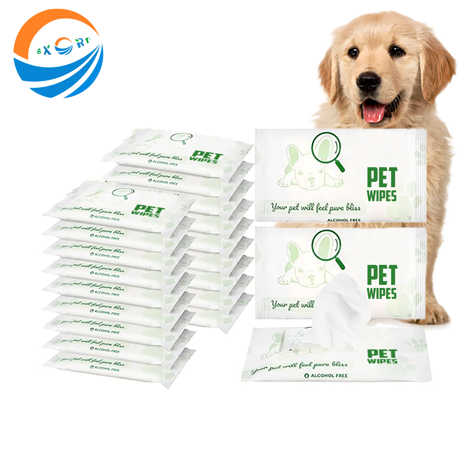 Pet Wet Wipes: Ear, Eye, Multi-Purpose for Dogs & Puppies