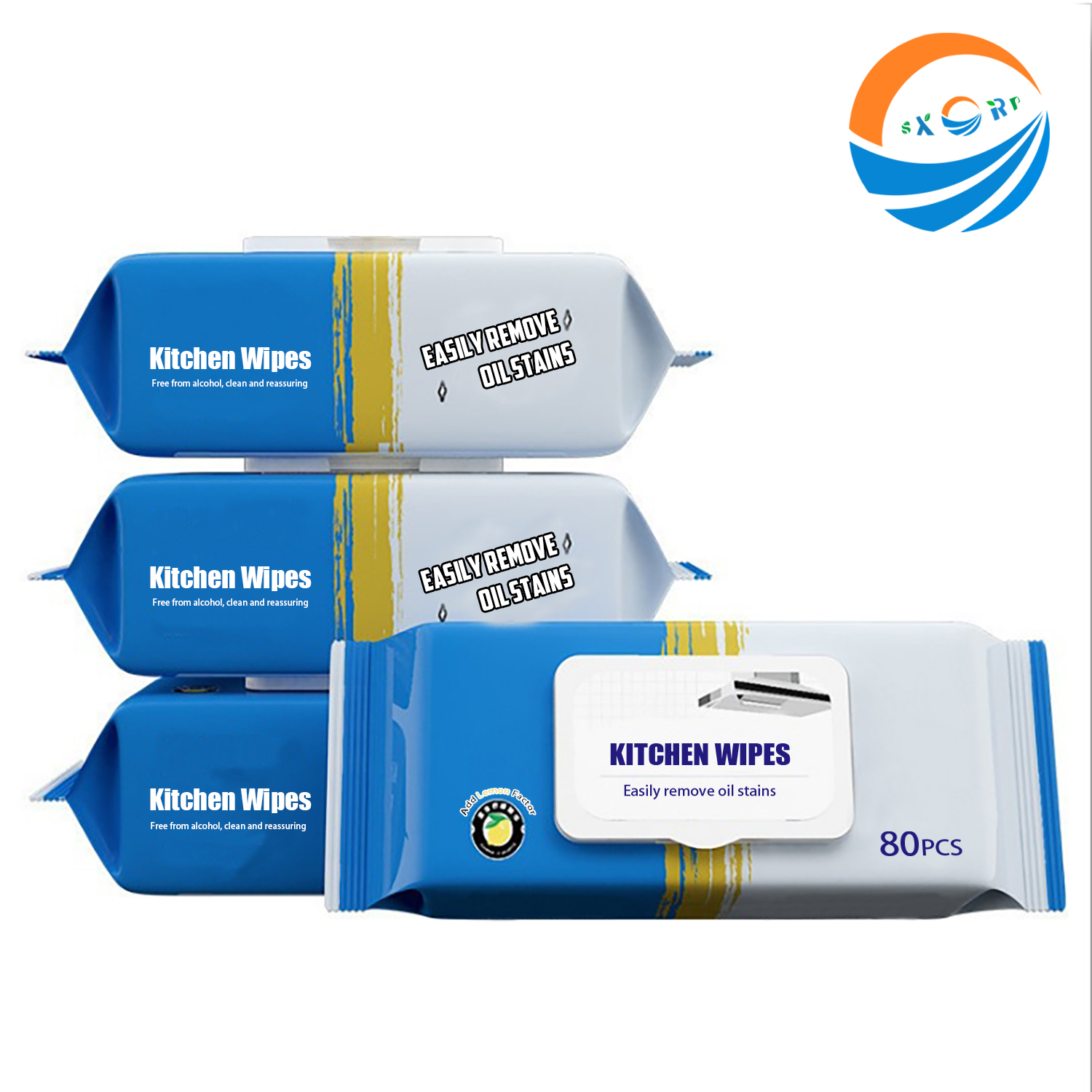 Eco-Friendly Disposable Kitchen Cleaning Wipes